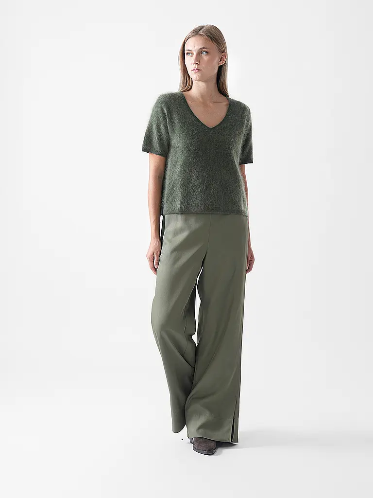 ABSOLUT | Kaschmirpullover NICOLETTA | olive