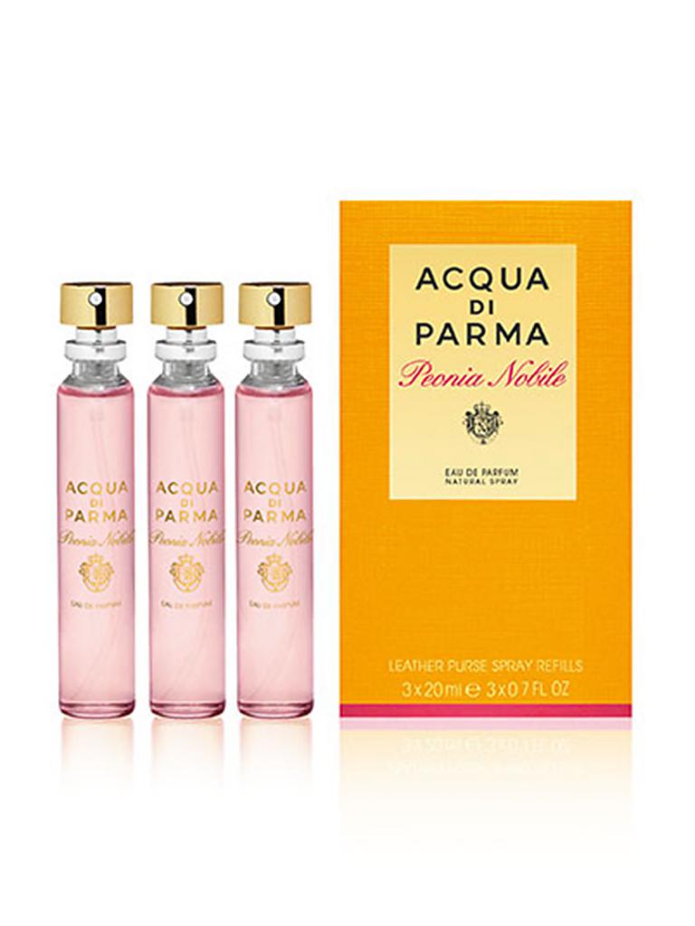 ACQUA DI PARMA | Peonia Nobile Eau de Parfum Purse Spray (Nachfüller) 3x20ml | 