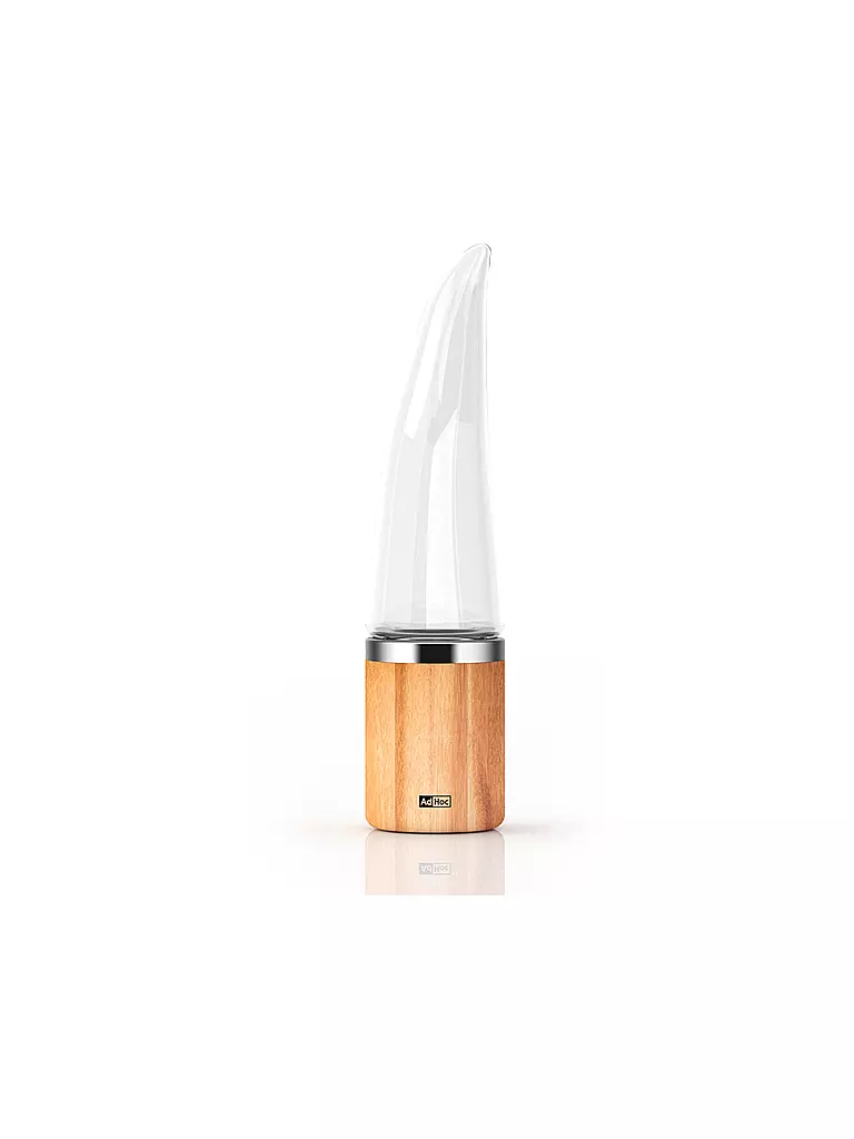 AD HOC | Chilischneider 22cm PEPERONE Glas/Akazie/Edelstahl | braun
