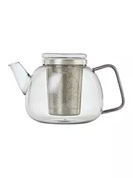 AD HOC | Teekanne 1,2 l YUNA Glas / Grau | grau