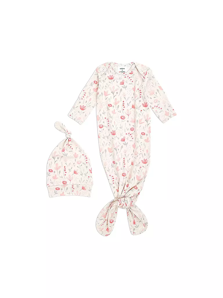 ADEN + ANAIS | Baby  Set Schlafoverall mit Mütze SNUGGLE KNIT™ | rosa