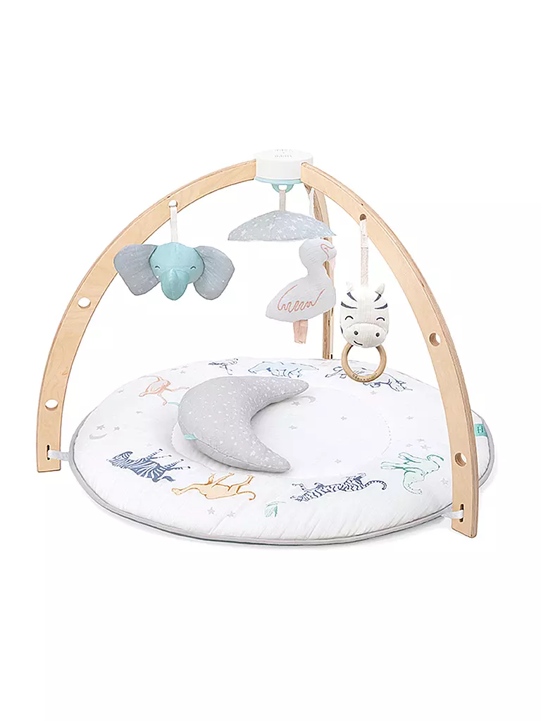 ADEN + ANAIS | Baby Spieldecke mit Bogen | weiss