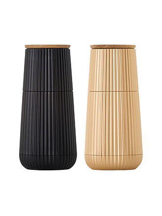 ADHOC | Pfeffer- und Salzmühlen Set SCAPE 12cm Black + Gold