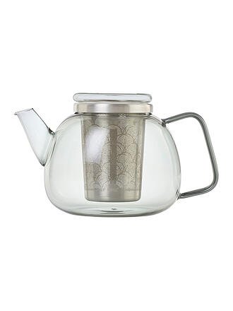 ADHOC | Teekanne 1,2 l YUNA Glas / Grau