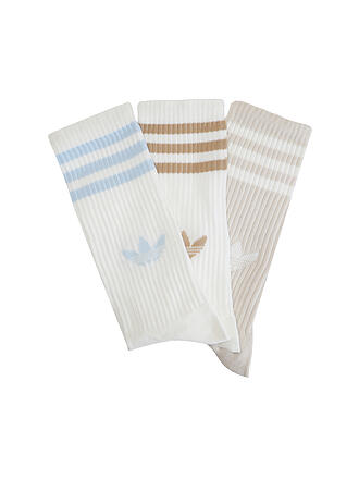 ADIDAS ORIGINALS | Socken  3er Pkg. white/ brown/white