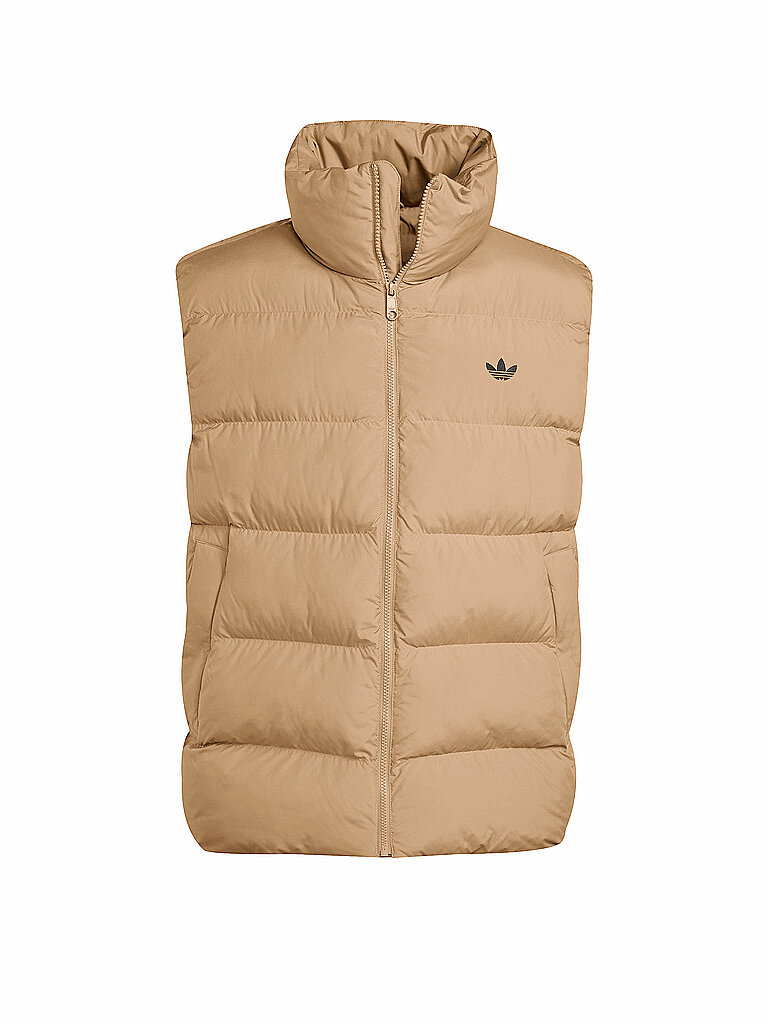 ORIGINALS Steppgilet COMMERCIAL camel XXL herren