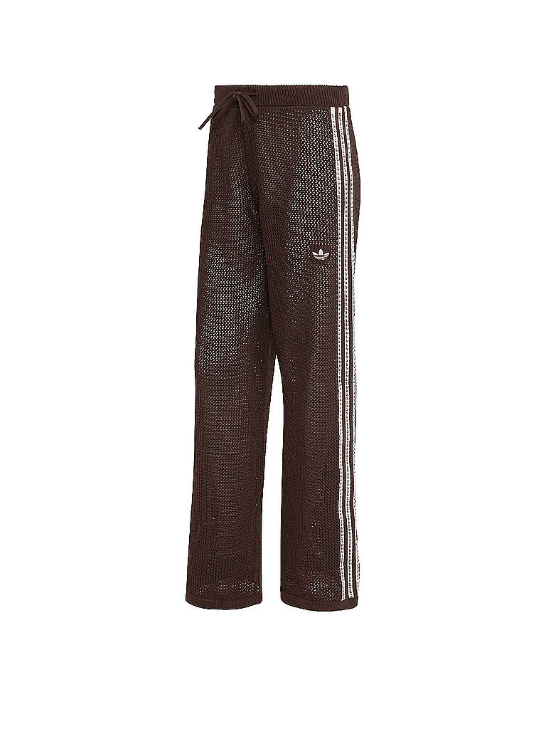 ORIGINALS Jogginghose CROCHET TP braun XL damen