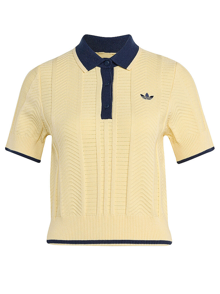 ADIDAS ORIGINALS Poloshirt beige | XS
