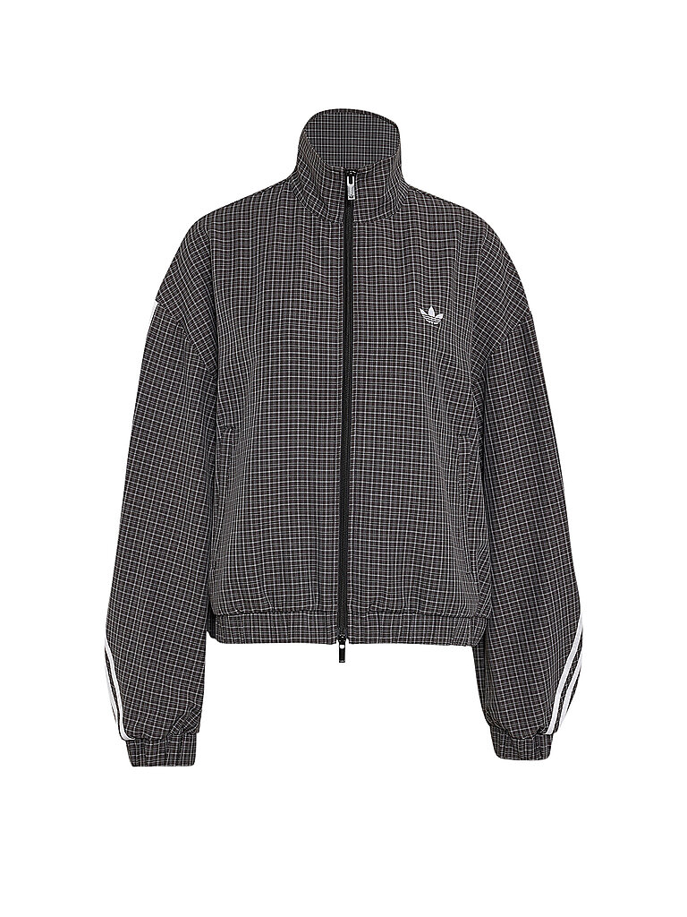 ADIDAS ORIGINALS Sweatjacke BADIGIRL CHECKS schwarz | S