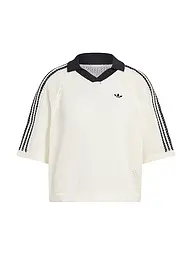ADIDAS ORIGINALS | Poloshirt CROCHET | Weiss