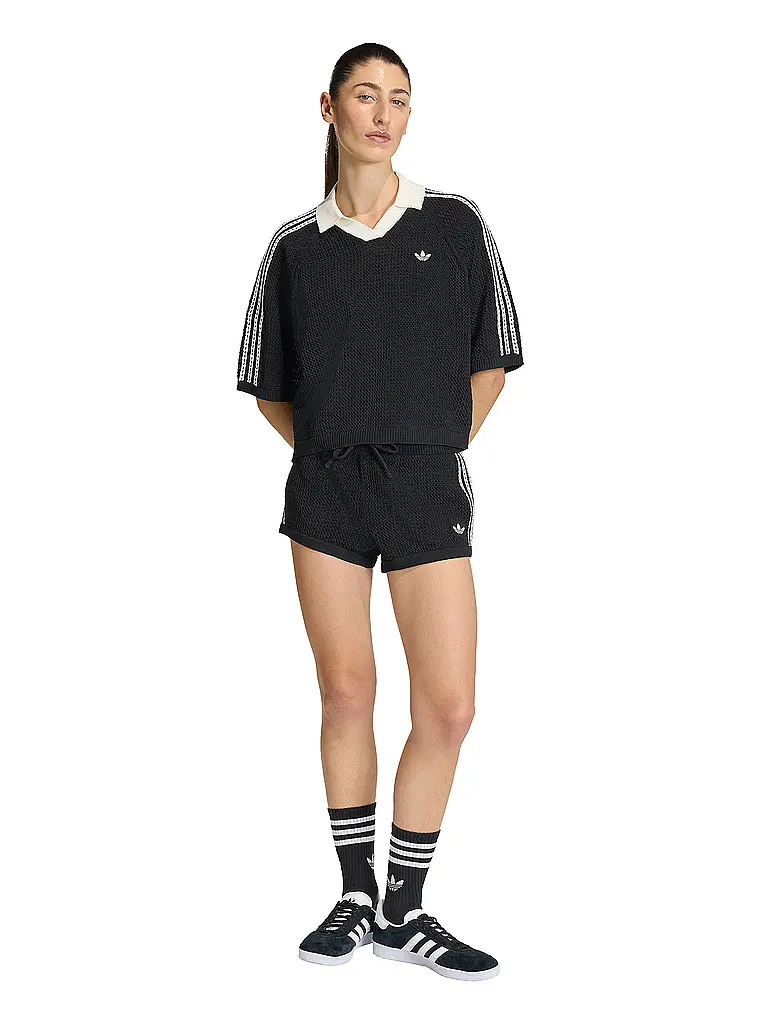 ADIDAS ORIGINALS | Shorts CROCHET | Schwarz