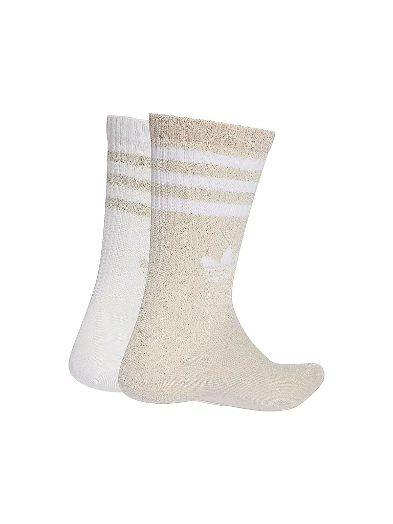 ADIDAS ORIGINALS | Socken §S GLITTER 2er Pkg. icgome/white | beige