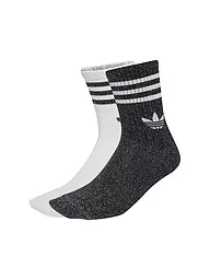 ADIDAS ORIGINALS | Socken 3S GLITTER CR 2 2-er Pkg. black | schwarz