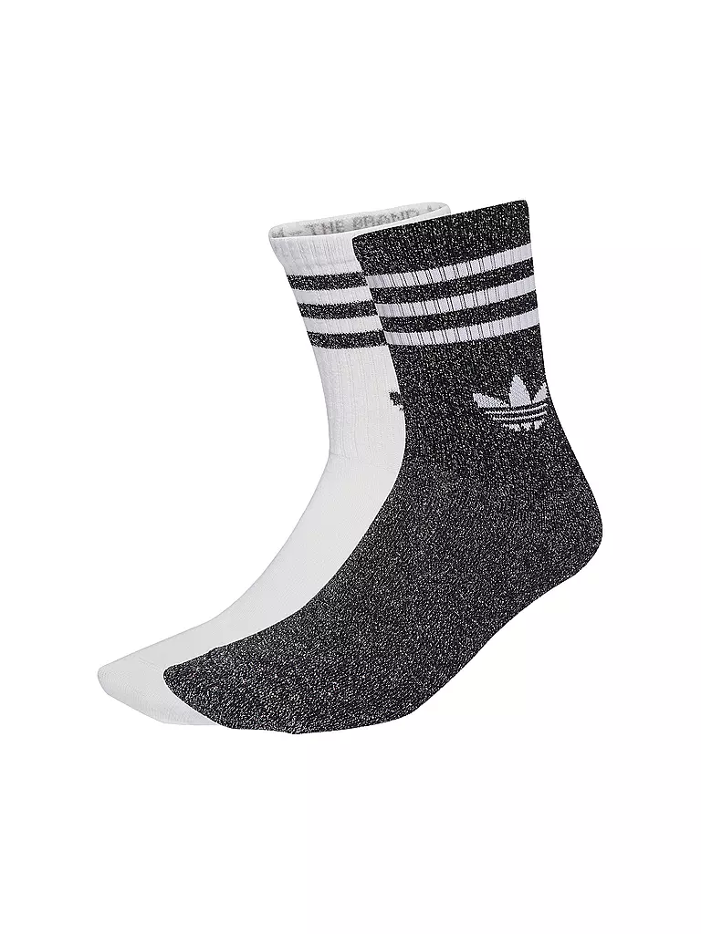 ADIDAS ORIGINALS | Socken 3S GLITTER CR 2 2-er Pkg. black | schwarz