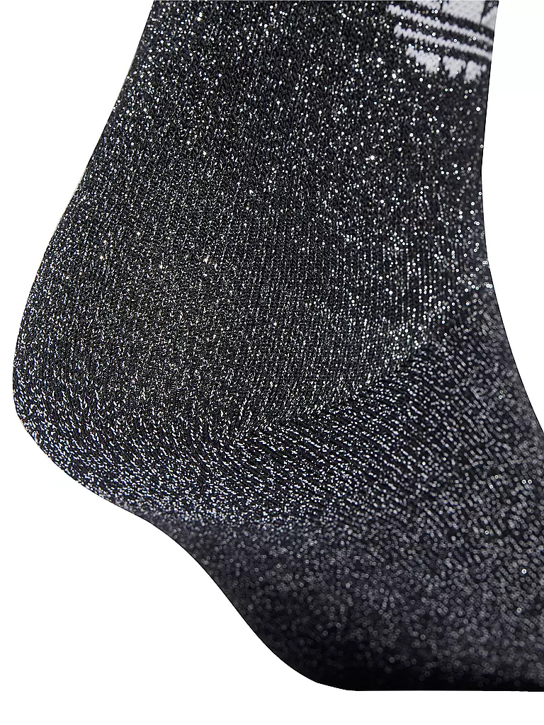 ADIDAS ORIGINALS | Socken 3S GLITTER CR 2 2-er Pkg. black | silber