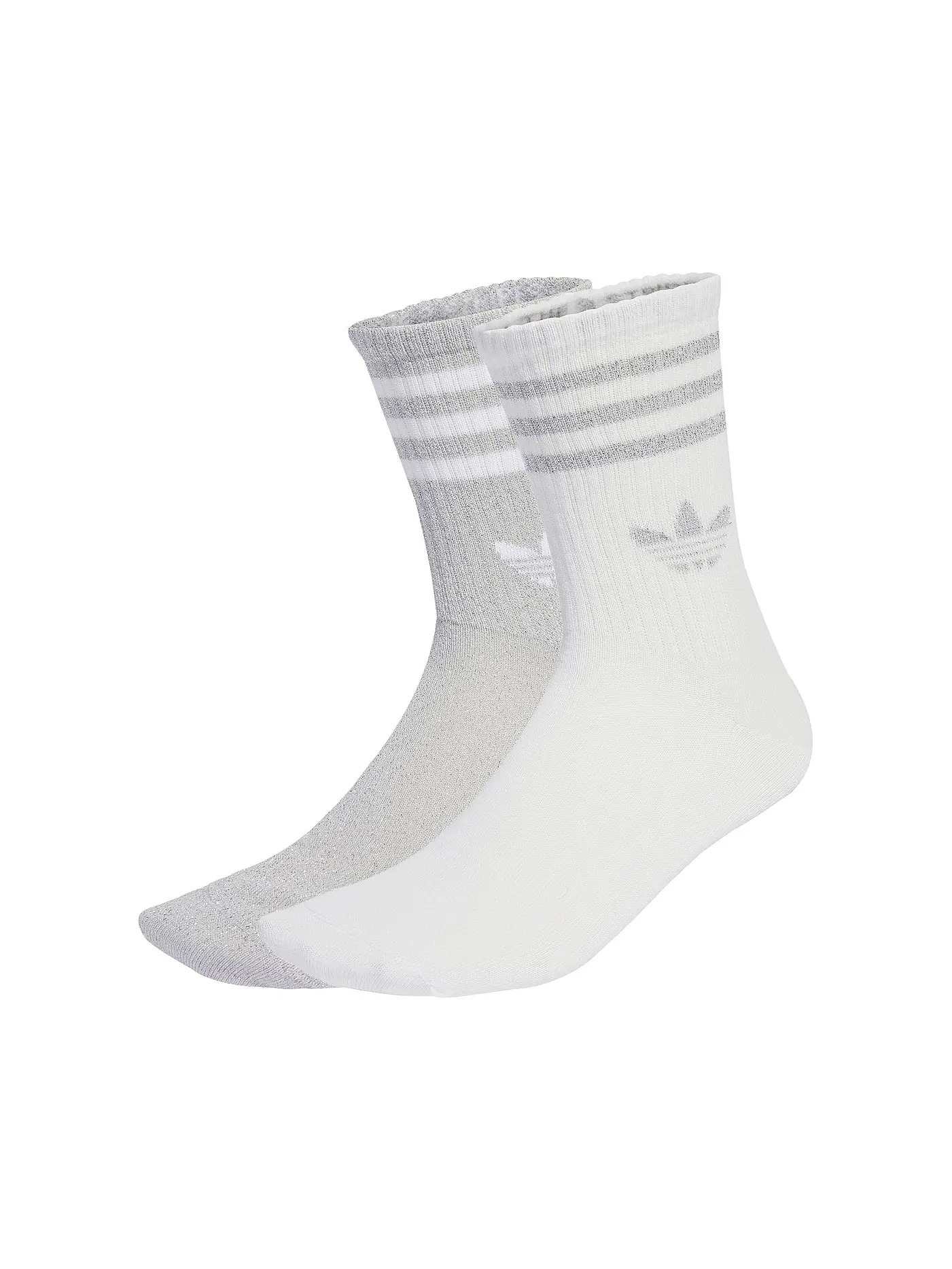 ADIDAS ORIGINALS | Socken 3S GLITTER CR 2 2-er Pkg. black | silber