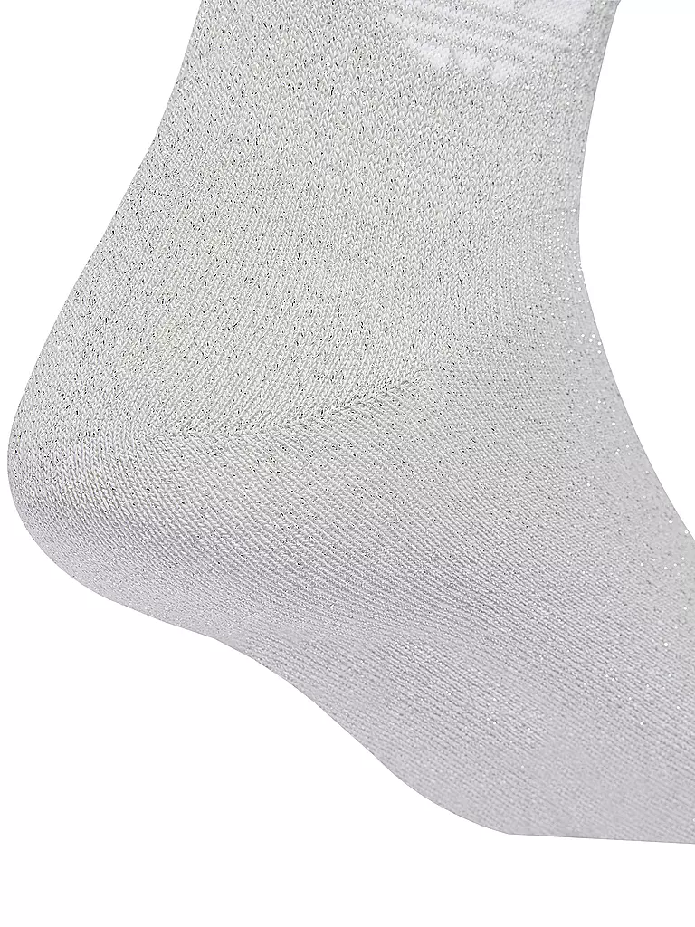ADIDAS ORIGINALS | Socken 3S GLITTER CR 2 2-er Pkg. white | schwarz