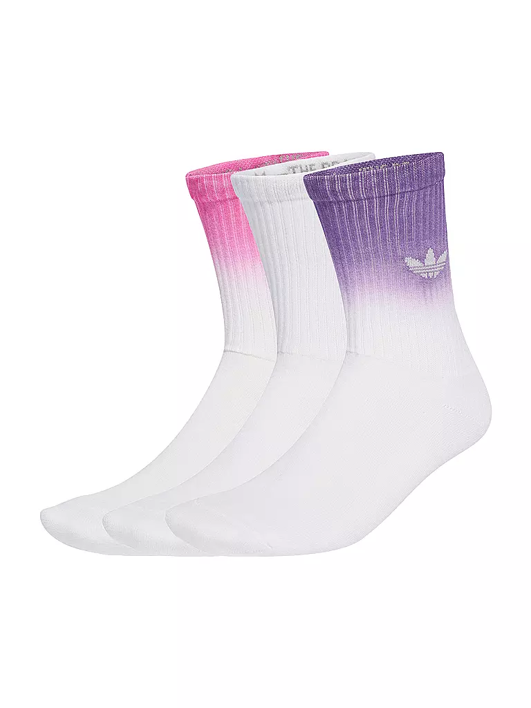 ADIDAS ORIGINALS | Socken OMBRE CR 3-er Pkg. white | pink