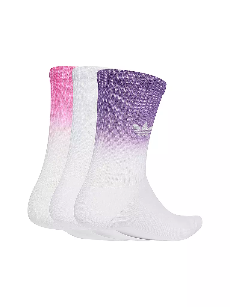 ADIDAS ORIGINALS | Socken OMBRE CR 3-er Pkg. white | pink
