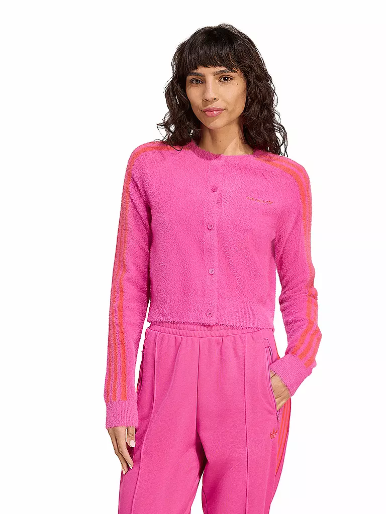 ADIDAS ORIGINALS | Strickjacke FLUFFY | rosa