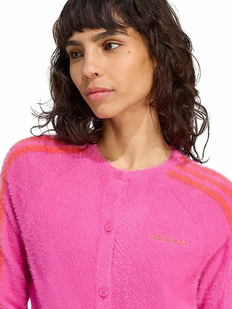 ADIDAS ORIGINALS | Strickjacke FLUFFY | rosa