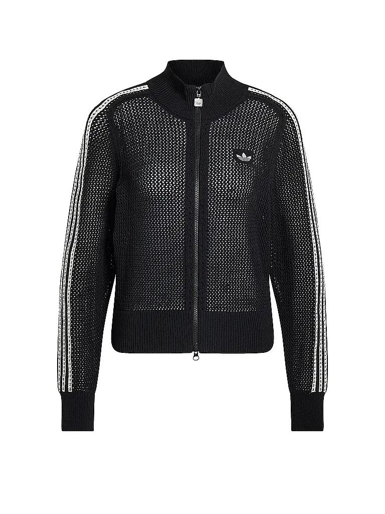 ADIDAS ORIGINALS | Sweatjacke CROCHET TT | Schwarz