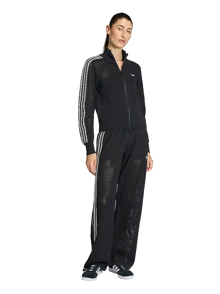 ADIDAS ORIGINALS | Sweatjacke CROCHET TT | Schwarz