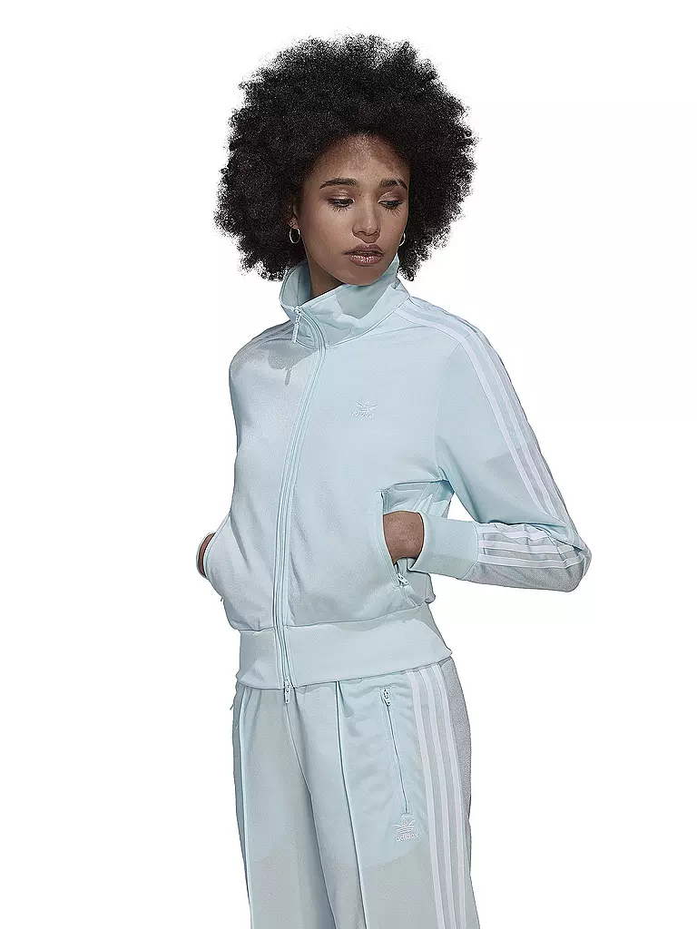 ADIDAS ORIGINALS | Sweatjacke FIREBIRD | hellblau