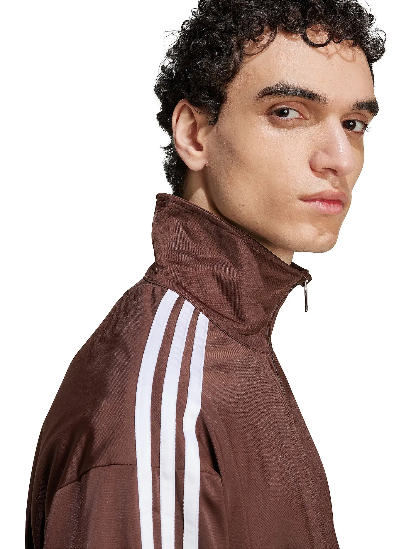 ADIDAS ORIGINALS | Sweatjacke FIREBIRD | braun