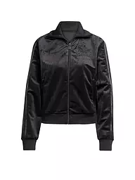 ADIDAS ORIGINALS | Sweatjacke VELVET TT | Schwarz
