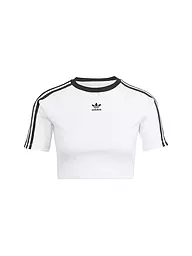 ADIDAS ORIGINALS | T-Shirt Cropped Fit 3 S BABY TEE | weiss