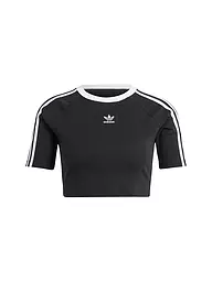 ADIDAS ORIGINALS | T-Shirt Cropped Fit 3 S BABY TEE | schwarz