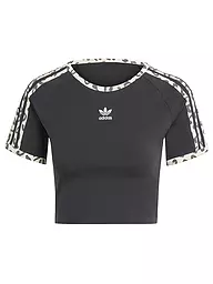 ADIDAS ORIGINALS | T-Shirt Cropped Fit | Schwarz
