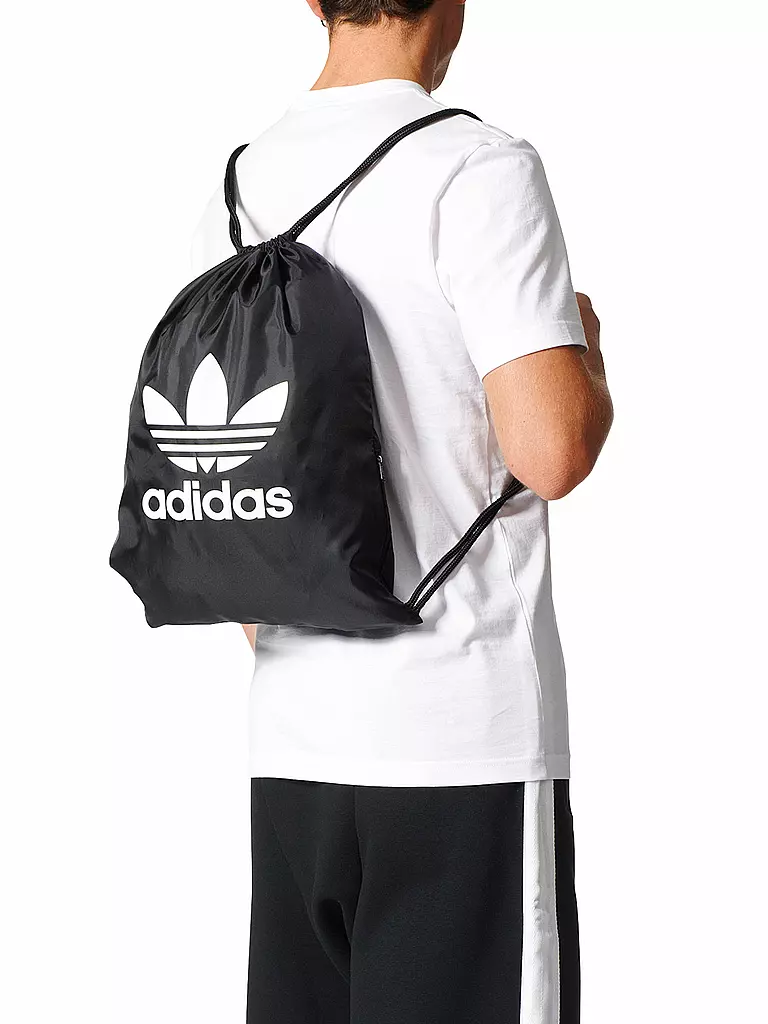 ADIDAS | Gymbag Trefoil | schwarz