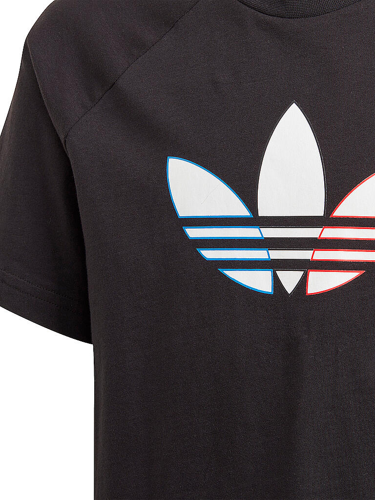 ADIDAS | Jungen T Shirt Tricolor | schwarz