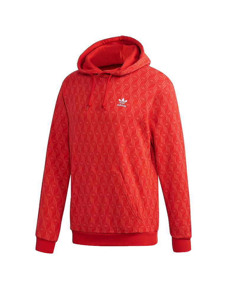 ADIDAS | Kapuzensweater | rot