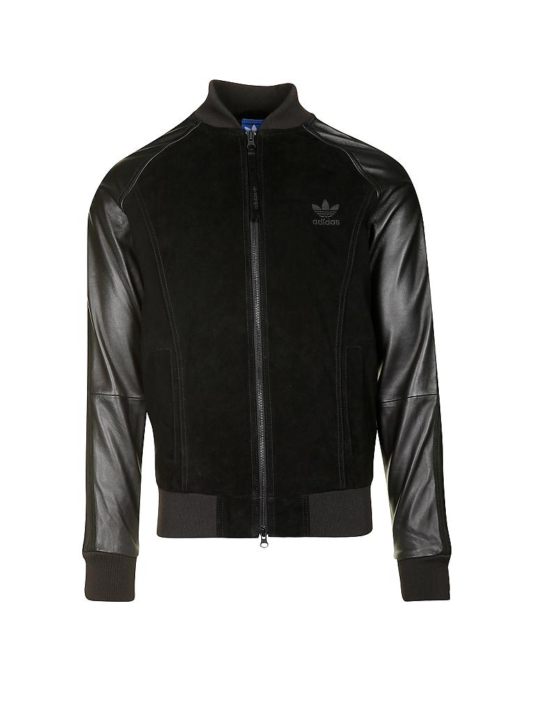 ADIDAS | Lederjacke | schwarz