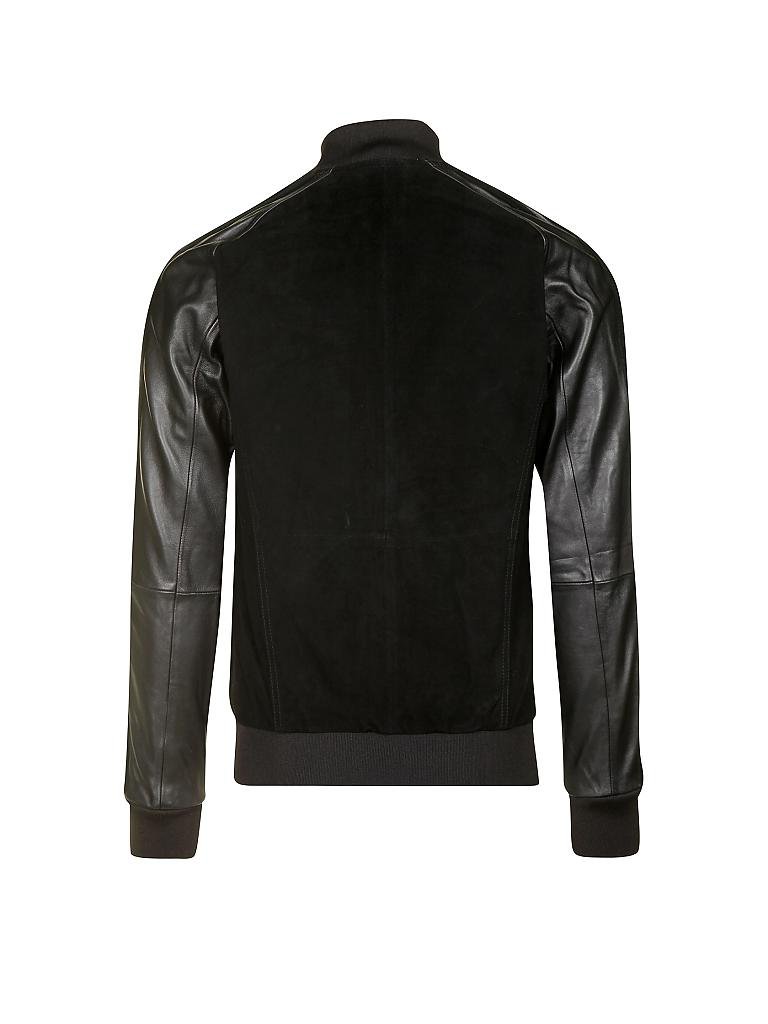 ADIDAS | Lederjacke | schwarz