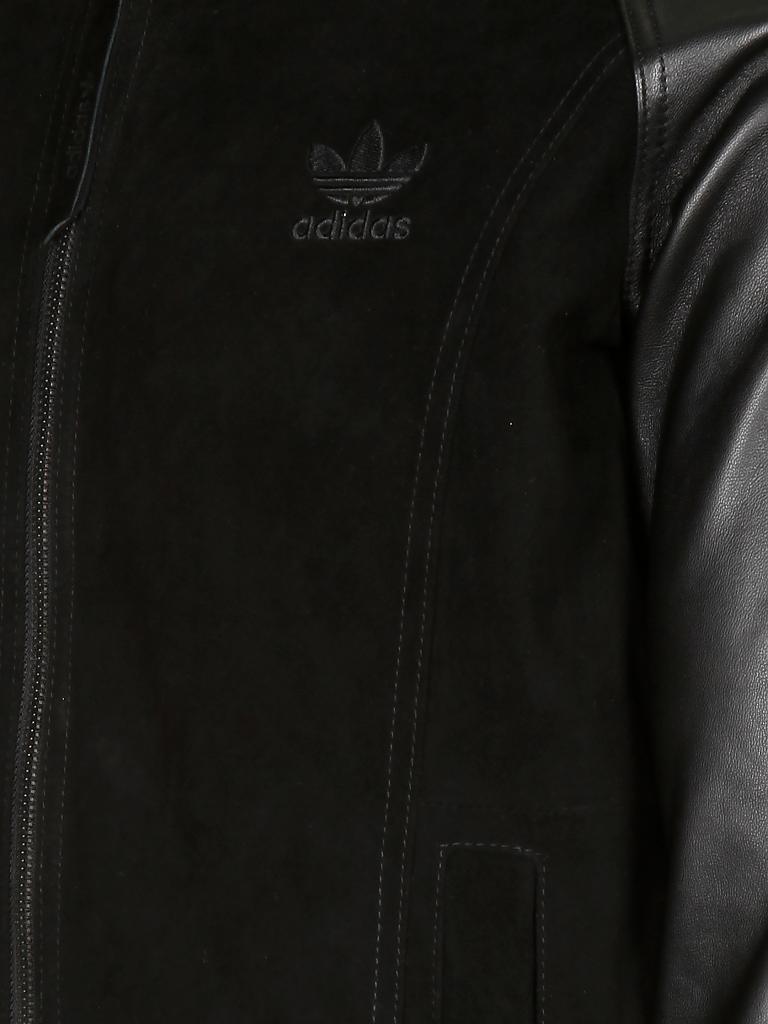 ADIDAS | Lederjacke | schwarz
