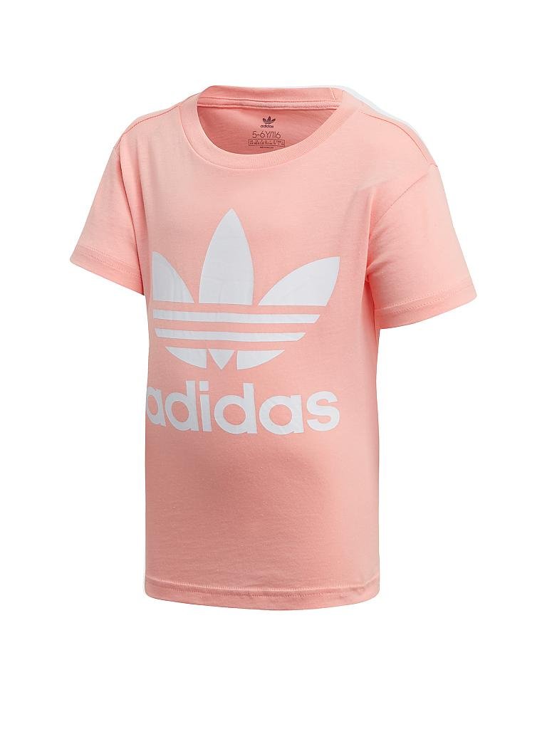 ADIDAS | Mädchen T-Shirt TREFOIL | rosa