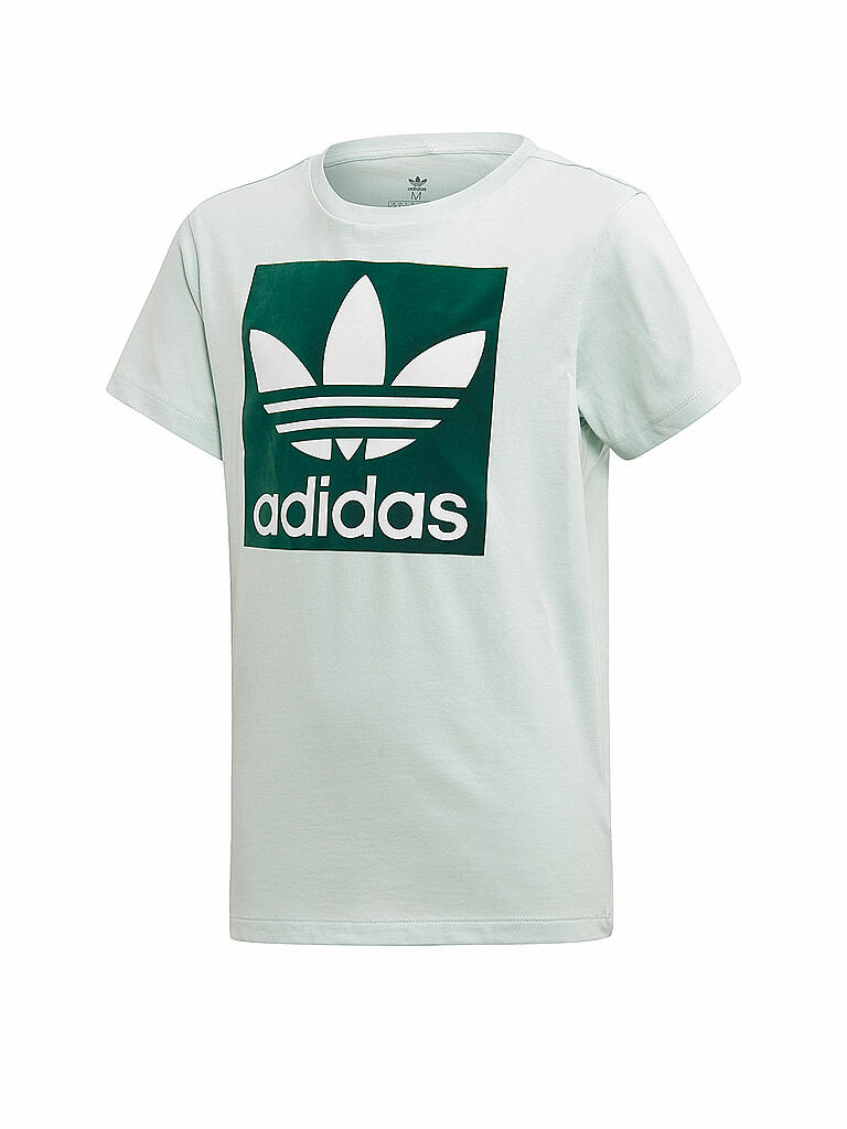 ADIDAS | Mädchen-T-Shirt TREFOIL | grün