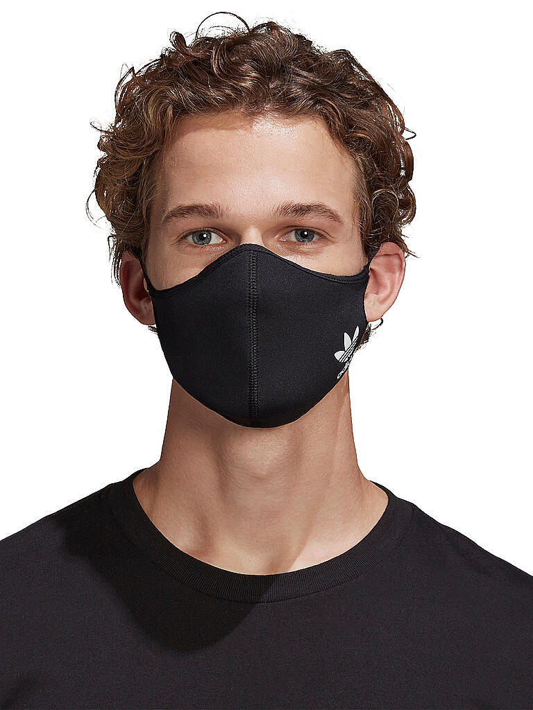 ADIDAS | Mund-Nasen-Maske 3er Pkg. | schwarz