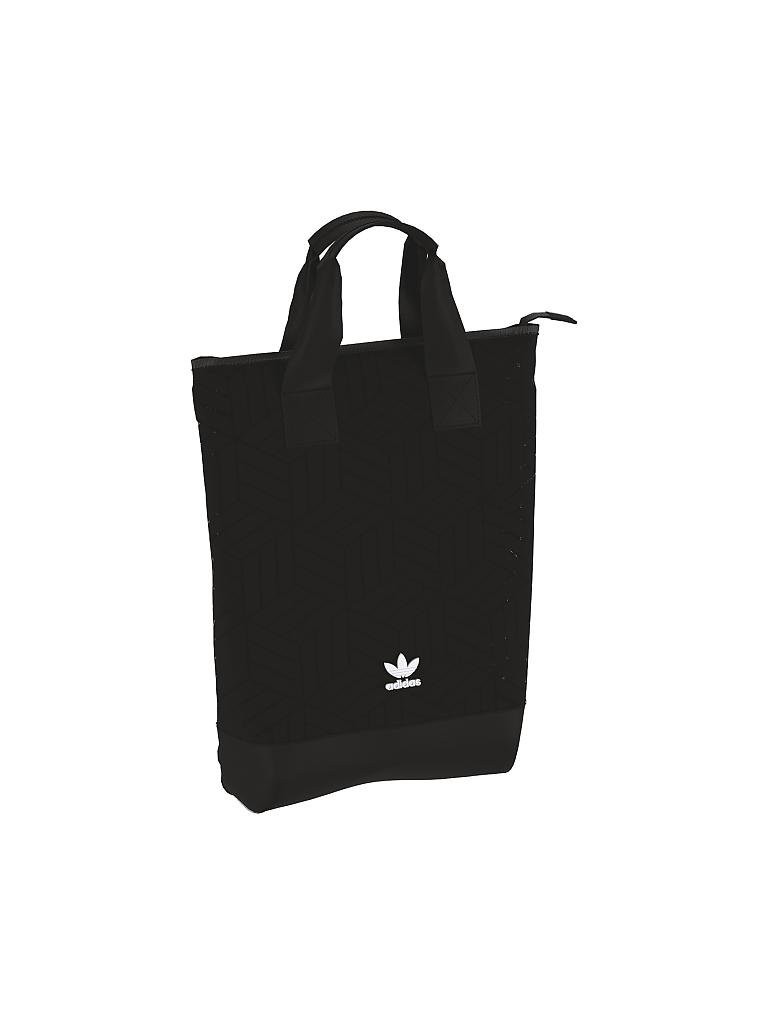 ADIDAS | Shopper - Rucksack "Roll Top" | schwarz