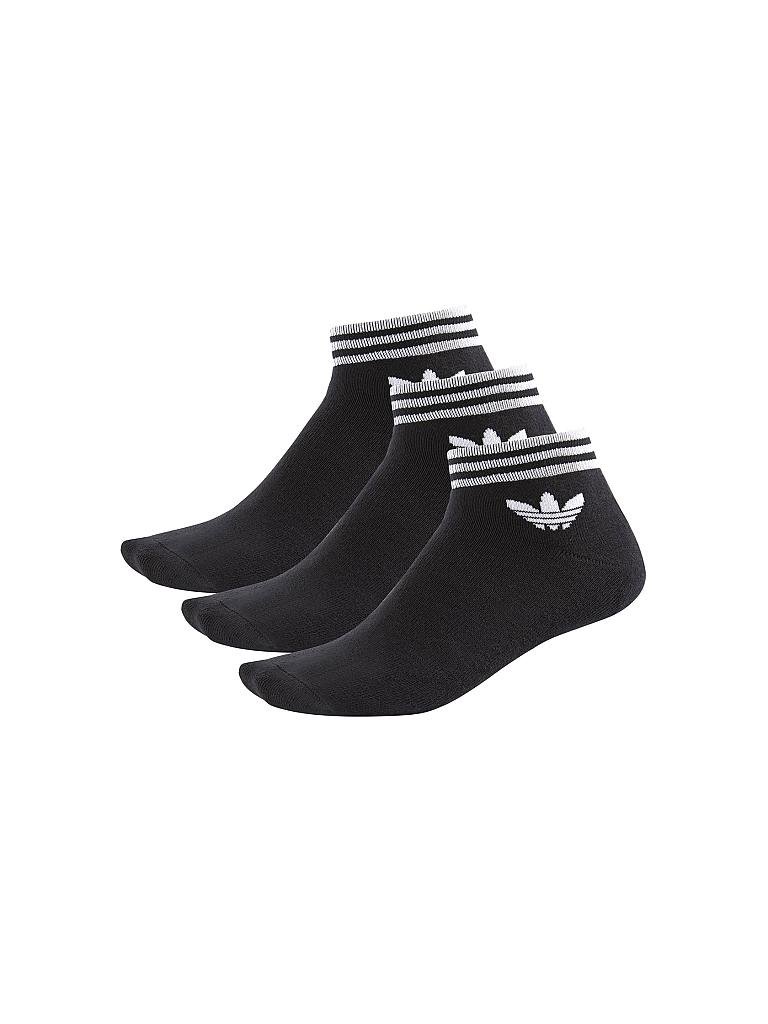 ADIDAS | Sneaker-Socken 3-er Pkg.  | schwarz