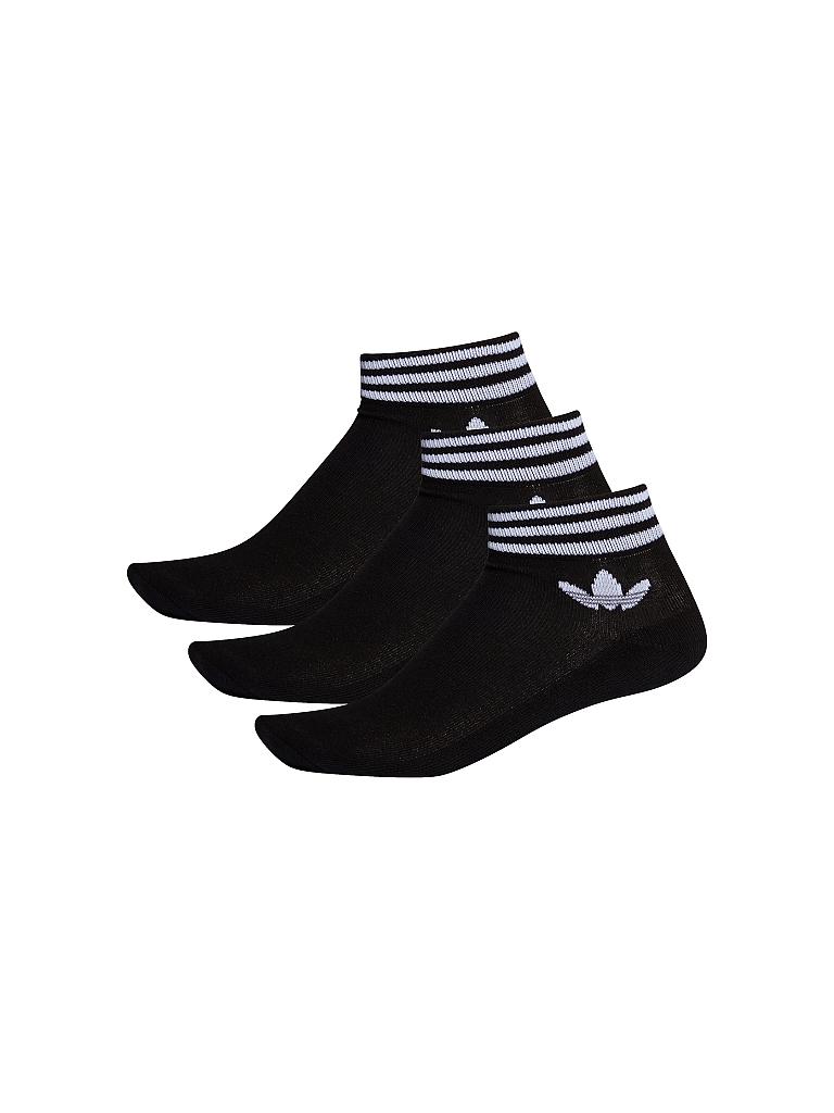 ADIDAS | Sneaker-Socken 3-er Pkg. | schwarz