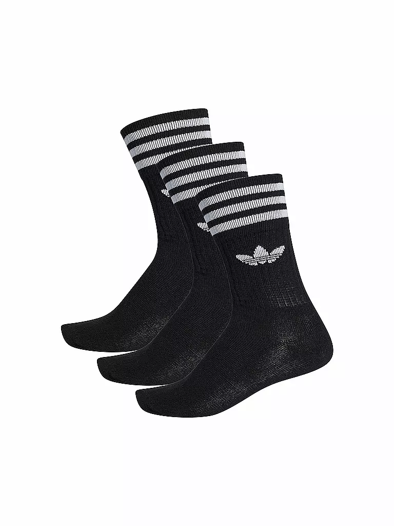 ADIDAS | Socken 3-er Pkg. black white | schwarz