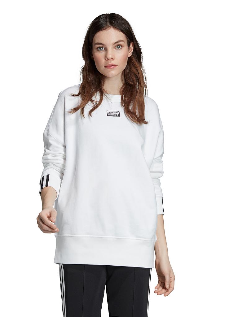 ADIDAS | Sweater  | weiß