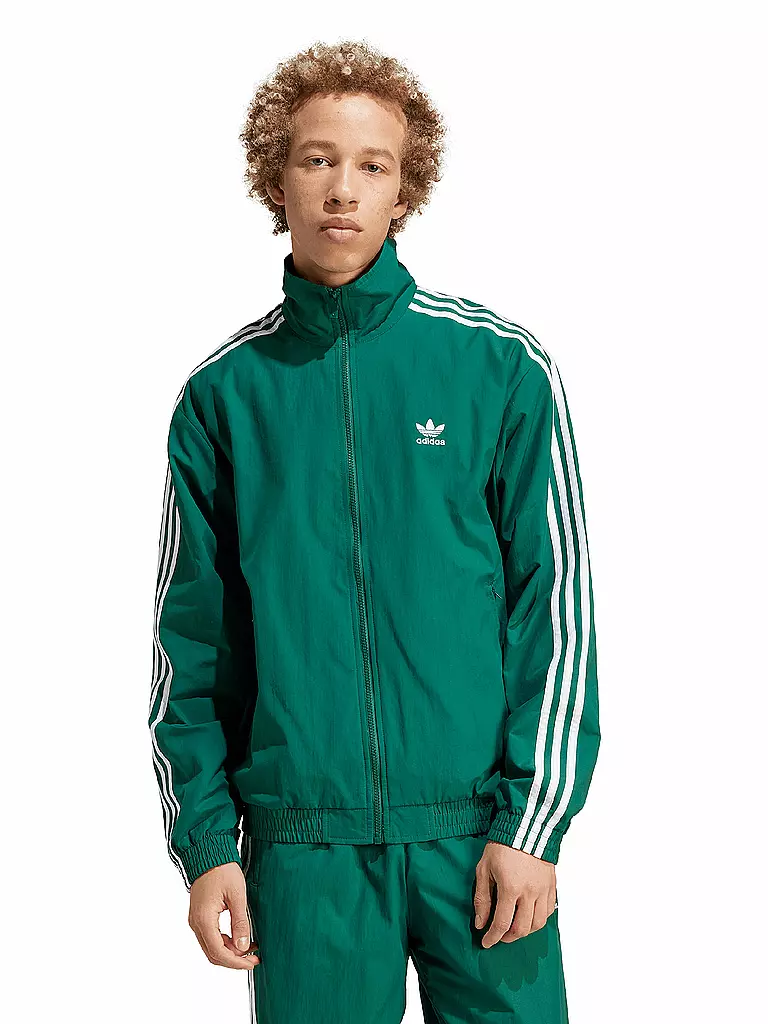 ADIDAS Sweatjacke dunkelgrün