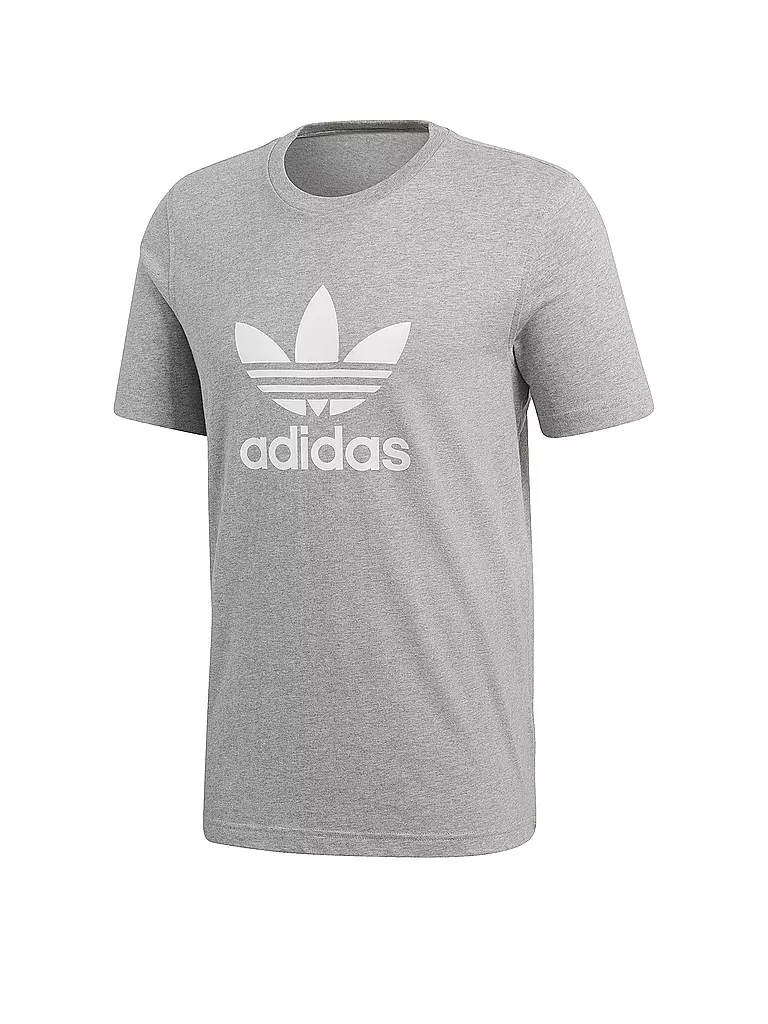 ADIDAS | T-Shirt TREFOIL | grau