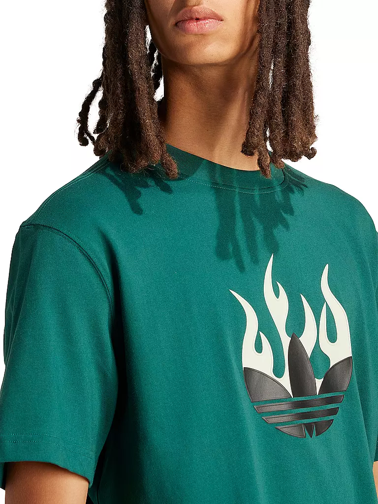 ADIDAS | T-Shirt | dunkelgrün